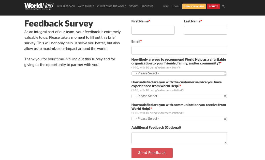World Help Survey