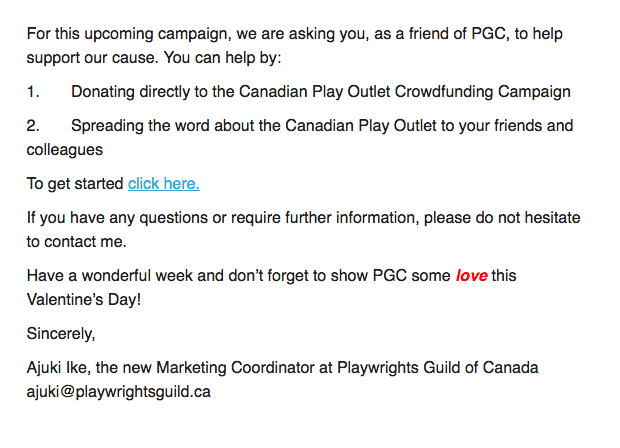 pgc campaign launch email 2