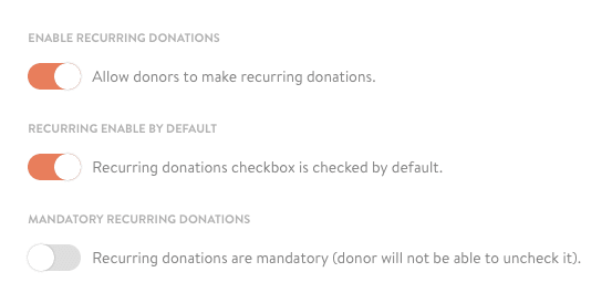 recurring-donation-options