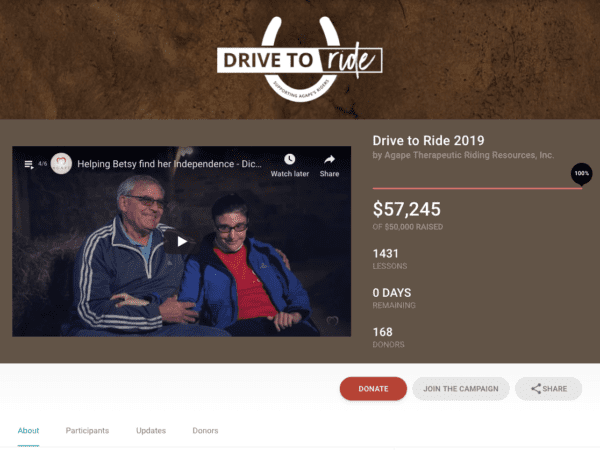 drive-to-ride-peer-to-peer-fundraising