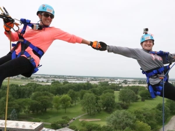 Girl Scouts of Northern Illinois Take Their Fundraising Over The Edge