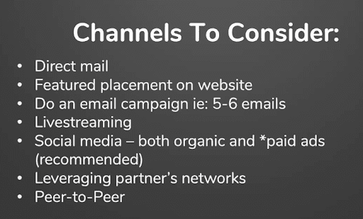 Try numerous channels for fundraising