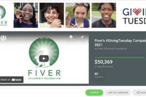 Customer Story: How Fiver Children’s Foundation Raised Over $50k On #GivingTuesday